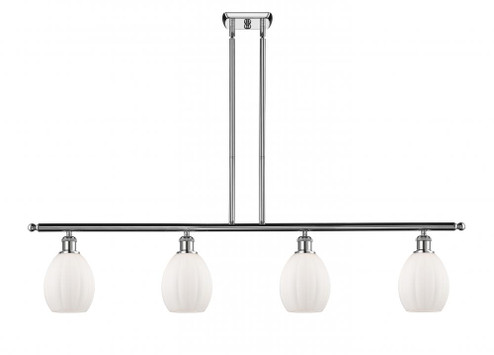 Eaton - 4 Light - 48 inch - Polished Chrome - Stem hung - Island Light (3442|516-4I-PC-G81-LED)