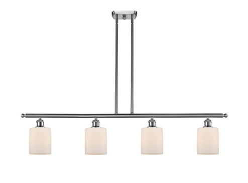 Cobbleskill - 4 Light - 48 inch - Brushed Satin Nickel - Stem hung - Island Light (3442|516-4I-SN-G111)