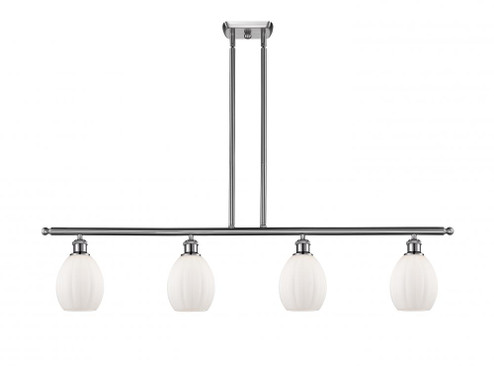 Eaton - 4 Light - 48 inch - Brushed Satin Nickel - Stem hung - Island Light (3442|516-4I-SN-G81-LED)