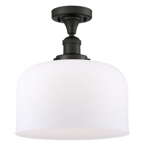 Bell - 1 Light - 12 inch - Oil Rubbed Bronze - Semi-Flush Mount (3442|517-1CH-OB-G71-L)