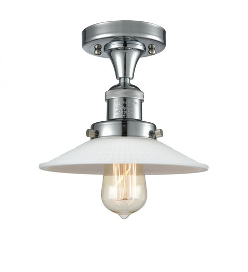 Halophane - 1 Light - 9 inch - Polished Chrome - Semi-Flush Mount (3442|517-1CH-PC-G1-LED)
