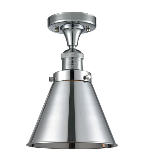 Appalachian - 1 Light - 8 inch - Polished Chrome - Semi-Flush Mount (3442|517-1CH-PC-M13-PC)