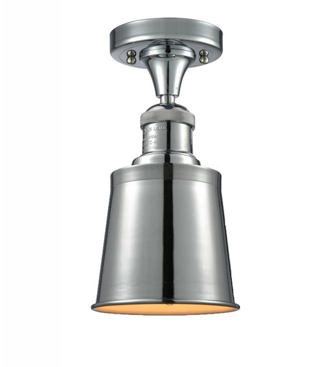 Addison - 1 Light - 5 inch - Polished Chrome - Semi-Flush Mount (3442|517-1CH-PC-M9-PC-LED)