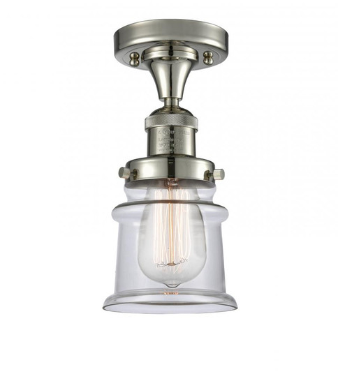 Canton - 1 Light - 6 inch - Polished Nickel - Semi-Flush Mount (3442|517-1CH-PN-G182S)