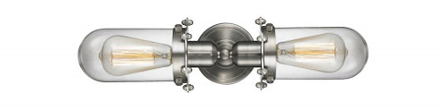 Centri - 2 Light - 22 inch - Brushed Satin Nickel - Bath Vanity Light (3442|900-2W-SN-CE231-SN-CL)