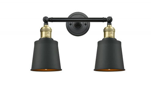 Addison - 2 Light - 16 inch - Black Antique Brass - Adjustable Bath Vanity Light (3442|208-BAB-M9-BK-LED)