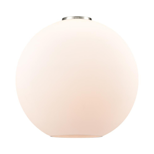 Athens - 10 inch - Cased Matte White Glass (3442|G121-10)