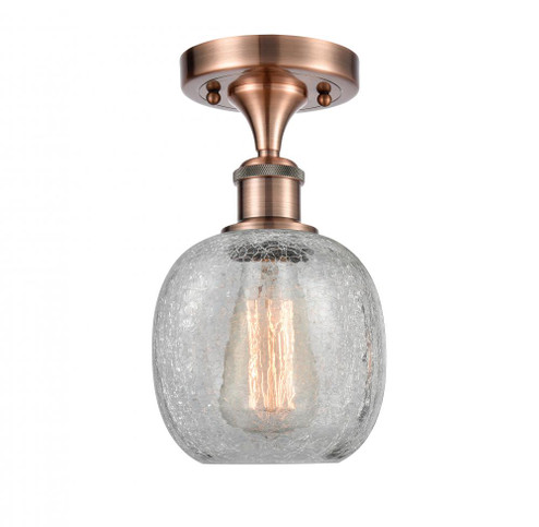 Belfast - 1 Light - 6 inch - Antique Copper - Semi-Flush Mount (3442|516-1C-AC-G105)