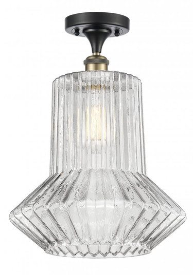 Springwater - 1 Light - 12 inch - Black Antique Brass - Semi-Flush Mount (3442|516-1C-BAB-G212)