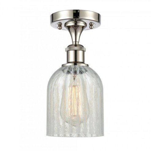 Caledonia - 1 Light - 5 inch - Polished Nickel - Semi-Flush Mount (3442|516-1C-PN-G2511-LED)