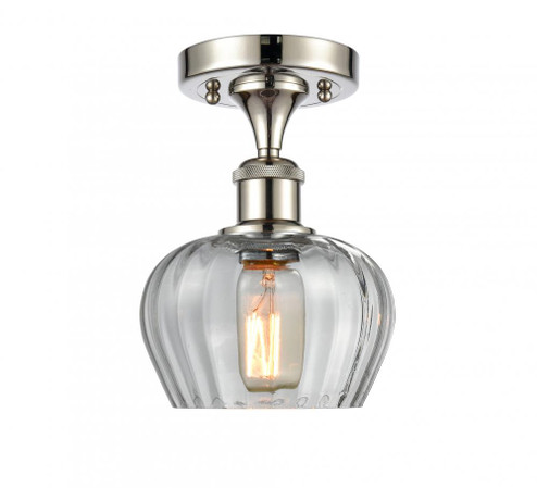 Fenton - 1 Light - 7 inch - Polished Nickel - Semi-Flush Mount (3442|516-1C-PN-G92)