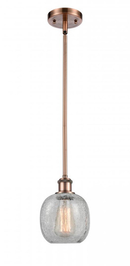 Belfast - 1 Light - 6 inch - Antique Copper - Mini Pendant (3442|516-1S-AC-G105-LED)