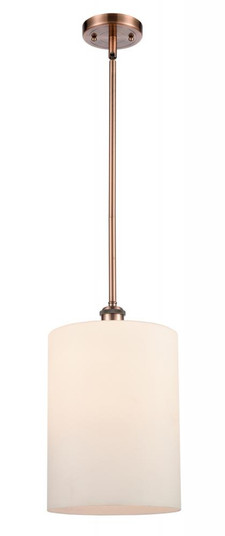 Cobbleskill - 1 Light - 9 inch - Antique Copper - Mini Pendant (3442|516-1S-AC-G111-L)