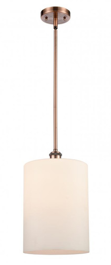 Cobbleskill - 1 Light - 9 inch - Antique Copper - Mini Pendant (3442|516-1S-AC-G111-L-LED)