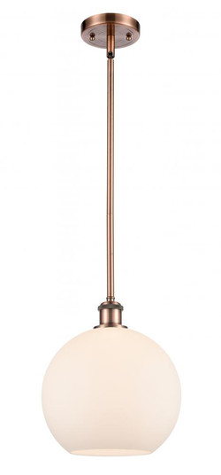 Athens - 1 Light - 10 inch - Antique Copper - Mini Pendant (3442|516-1S-AC-G121-10)