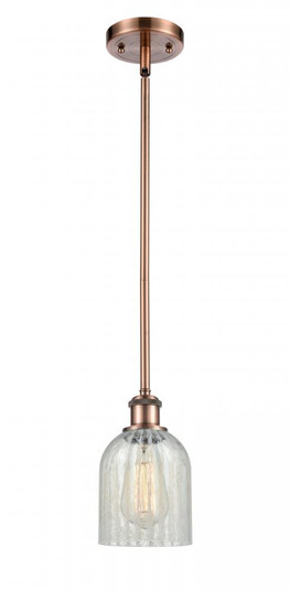 Caledonia - 1 Light - 5 inch - Antique Copper - Mini Pendant (3442|516-1S-AC-G2511-LED)