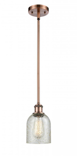 Caledonia - 1 Light - 5 inch - Antique Copper - Mini Pendant (3442|516-1S-AC-G259-LED)