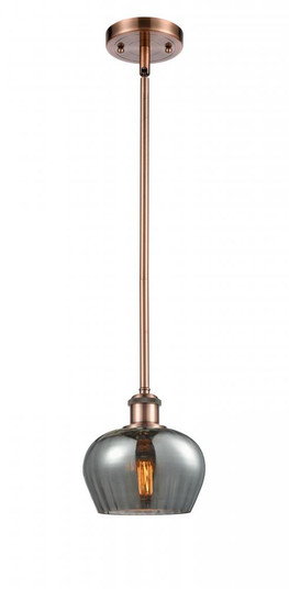 Fenton - 1 Light - 7 inch - Antique Copper - Mini Pendant (3442|516-1S-AC-G93)
