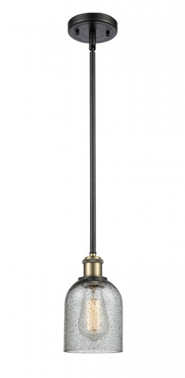 Caledonia - 1 Light - 5 inch - Black Antique Brass - Mini Pendant (3442|516-1S-BAB-G257-LED)
