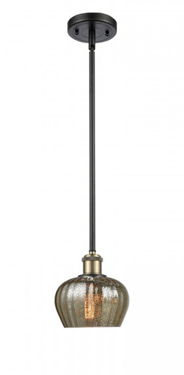 Fenton - 1 Light - 7 inch - Black Antique Brass - Mini Pendant (3442|516-1S-BAB-G96-LED)