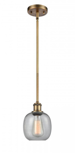 Belfast - 1 Light - 6 inch - Brushed Brass - Mini Pendant (3442|516-1S-BB-G104-LED)