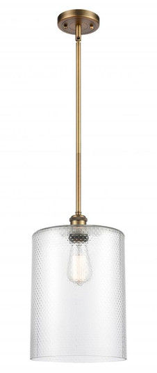 Cobbleskill - 1 Light - 9 inch - Brushed Brass - Mini Pendant (3442|516-1S-BB-G112-L-LED)