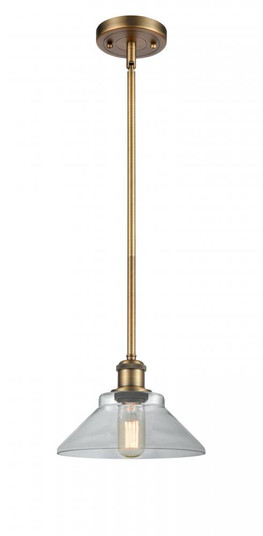 Orwell - 1 Light - 8 inch - Brushed Brass - Mini Pendant (3442|516-1S-BB-G132-LED)