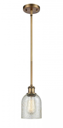Caledonia - 1 Light - 5 inch - Brushed Brass - Mini Pendant (3442|516-1S-BB-G259)