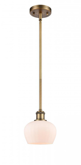 Fenton - 1 Light - 7 inch - Brushed Brass - Mini Pendant (3442|516-1S-BB-G91)