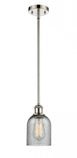 Caledonia - 1 Light - 5 inch - Polished Nickel - Mini Pendant (3442|516-1S-PN-G257)