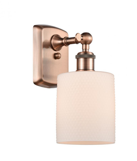 Cobbleskill - 1 Light - 5 inch - Antique Copper - Sconce (3442|516-1W-AC-G111)