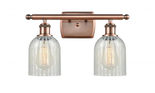 Caledonia - 2 Light - 15 inch - Antique Copper - Bath Vanity Light (3442|516-2W-AC-G2511)