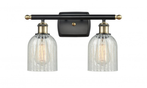 Caledonia - 2 Light - 15 inch - Black Antique Brass - Bath Vanity Light (3442|516-2W-BAB-G2511)