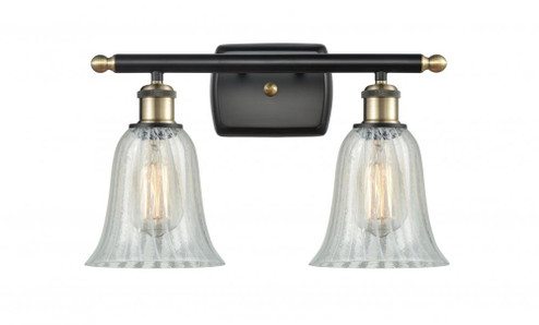 Hanover - 2 Light - 16 inch - Black Antique Brass - Bath Vanity Light (3442|516-2W-BAB-G2811)