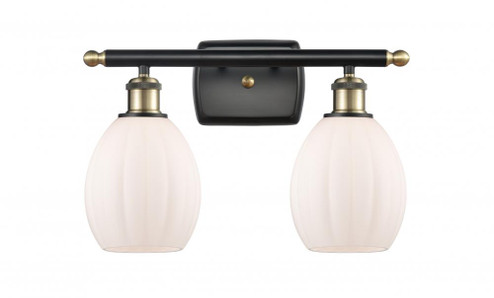 Eaton - 2 Light - 16 inch - Black Antique Brass - Bath Vanity Light (3442|516-2W-BAB-G81)