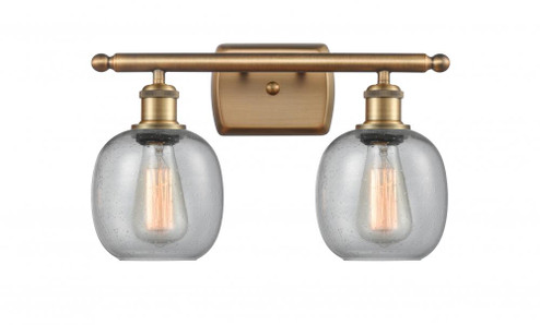 Belfast - 2 Light - 16 inch - Brushed Brass - Bath Vanity Light (3442|516-2W-BB-G104)