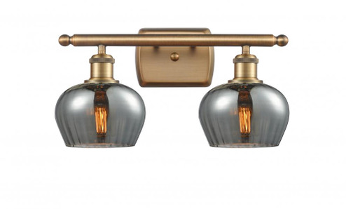 Fenton - 2 Light - 17 inch - Brushed Brass - Bath Vanity Light (3442|516-2W-BB-G93)