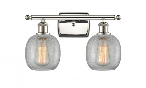Belfast - 2 Light - 16 inch - Polished Nickel - Bath Vanity Light (3442|516-2W-PN-G105-LED)