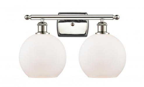Athens - 2 Light - 18 inch - Polished Nickel - Bath Vanity Light (3442|516-2W-PN-G121-LED)