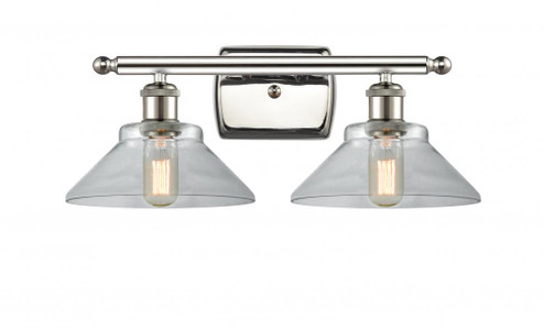 Orwell - 2 Light - 18 inch - Polished Nickel - Bath Vanity Light (3442|516-2W-PN-G132-LED)