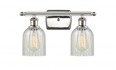 Caledonia - 2 Light - 15 inch - Polished Nickel - Bath Vanity Light (3442|516-2W-PN-G2511)