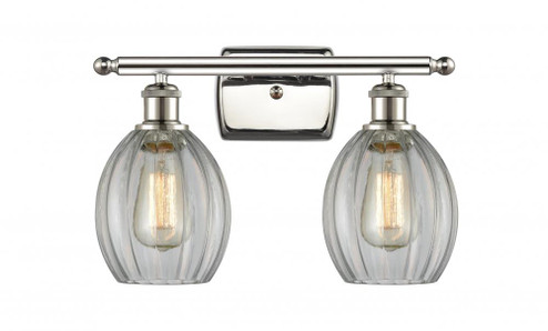 Eaton - 2 Light - 16 inch - Polished Nickel - Bath Vanity Light (3442|516-2W-PN-G82)