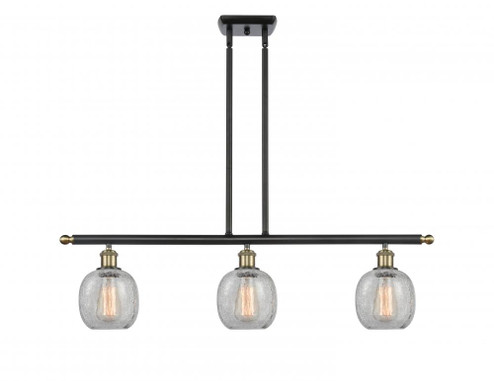 Belfast - 3 Light - 36 inch - Black Antique Brass - Stem hung - Island Light (3442|516-3I-BAB-G105)