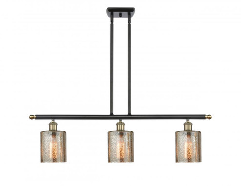 Cobbleskill - 3 Light - 36 inch - Black Antique Brass - Stem hung - Island Light (3442|516-3I-BAB-G116-LED)