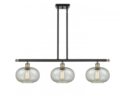 Gorham - 3 Light - 36 inch - Black Antique Brass - Stem hung - Island Light (3442|516-3I-BAB-G249)