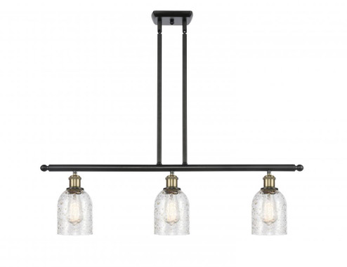 Caledonia - 3 Light - 36 inch - Black Antique Brass - Stem hung - Island Light (3442|516-3I-BAB-G259-LED)