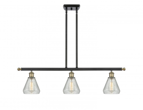 Conesus - 3 Light - 36 inch - Black Antique Brass - Stem hung - Island Light (3442|516-3I-BAB-G275-LED)