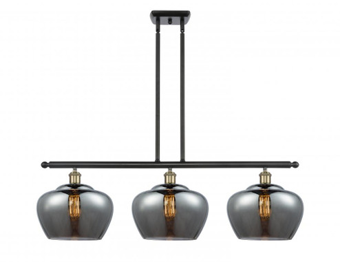 Fenton - 3 Light - 38 inch - Black Antique Brass - Stem hung - Island Light (3442|516-3I-BAB-G93-L)