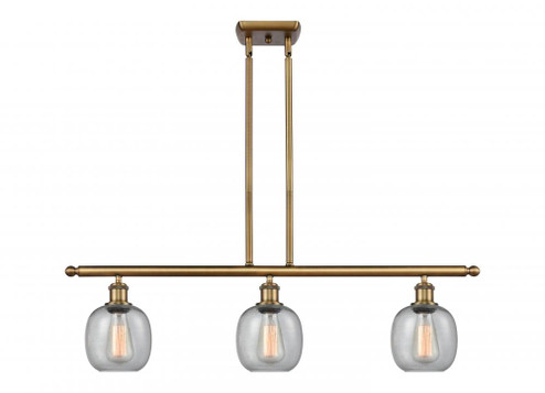 Belfast - 3 Light - 36 inch - Brushed Brass - Stem hung - Island Light (3442|516-3I-BB-G104)