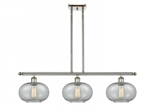 Gorham - 3 Light - 36 inch - Polished Nickel - Stem hung - Island Light (3442|516-3I-PN-G247)